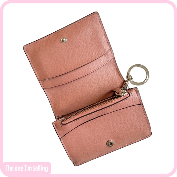 Kate Spade Spencer Mini Trifold Wallet Tutu Pink - Picture 4 of 4